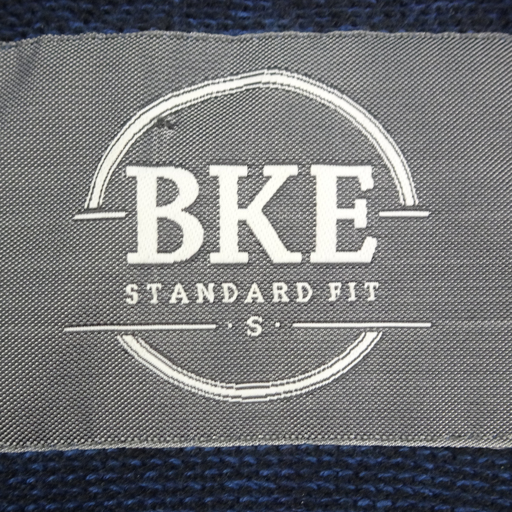 Bke Blue Full Zip Pullover Jacket Small Euc - image 3